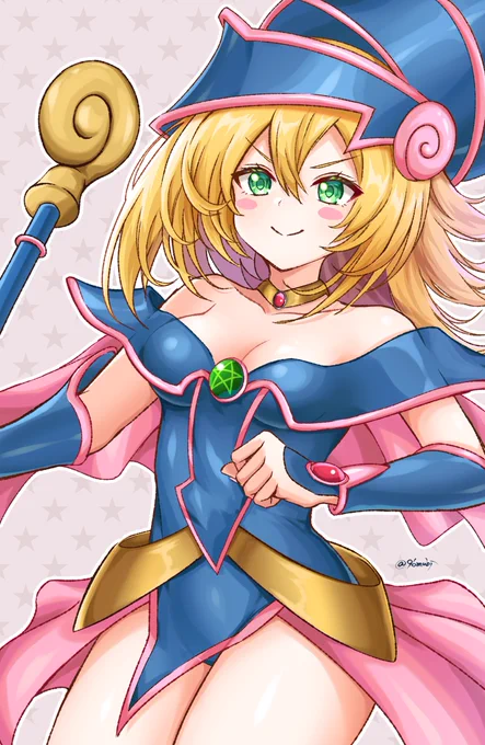 #遊戯王
ブラックマジシャンガール 