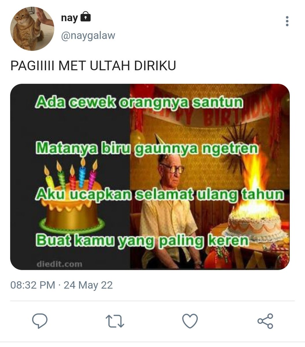 caprilyf's tweet photo. 132. cewe lu ultah btw https://t.co/xU5itJz8qg