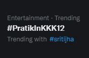 ChotusaMew's tweet photo. First look of #PraIti π
#PratikSehajpal #PratikFam #PratikInKKK12 #KhatronKeKhiladi12 #KKK12 https://t.co/dfwU1bL89k