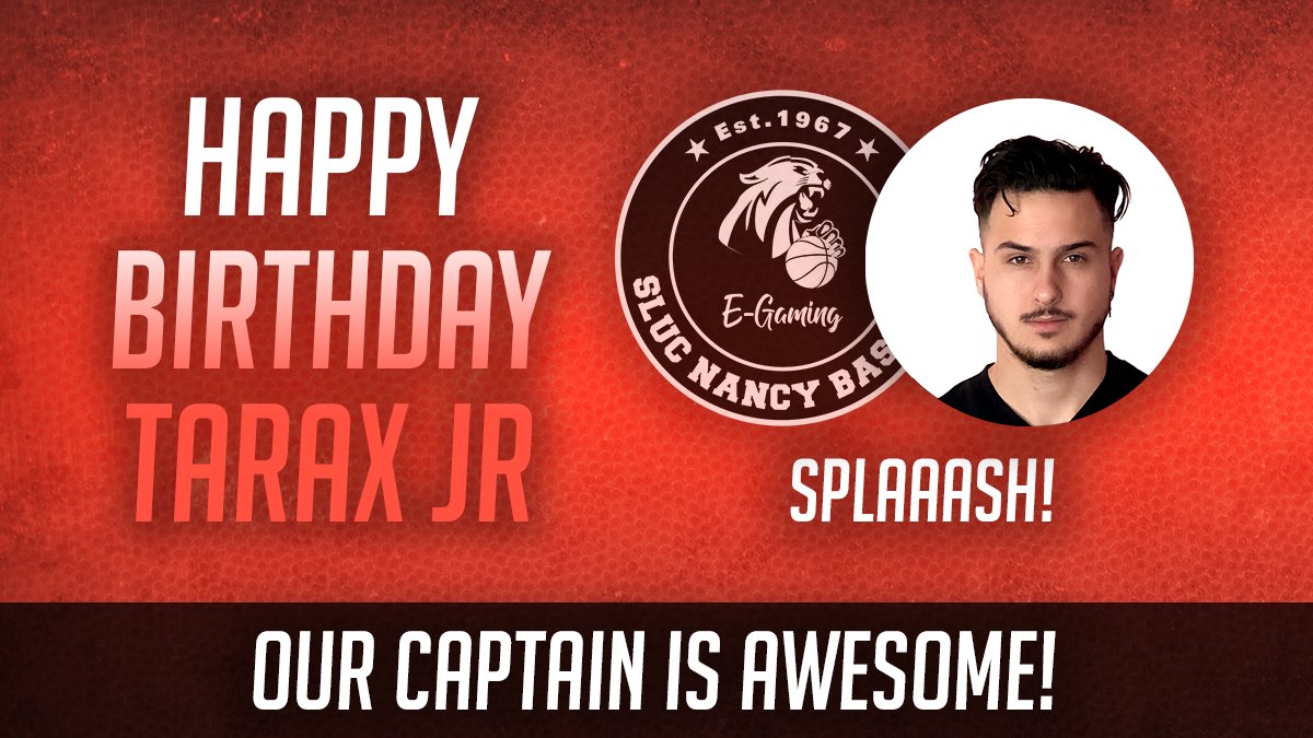 What's going on today <a href="/Twitter/">Twitter</a> ? It's <a href="/TaraxJr/">𝙏𝙖𝙧𝙖𝙭 🇬🇷</a> birthday bro!!! 🎂 Our 🇬🇷captain and SG here at SLUC is one of the best at his spot! Let's show him some ferocious 🖤
#GOSLUC <a href="/SLUCbasketNancy/">SLUC Nancy Basket</a>⚪️🔴