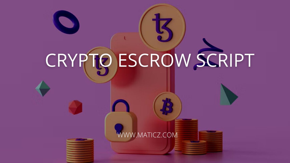 Milagros3Alina's tweet image. Looking for the most suitable business opportunities. Then kickstart your business career with #bitcoinescrowscript.
Read more >> buff.ly/3vqeHm6
#cryptoinvestment #investmentideas #businessideas #startups #maticz #escrowservices #bitcoinexchange #investmentopportunities