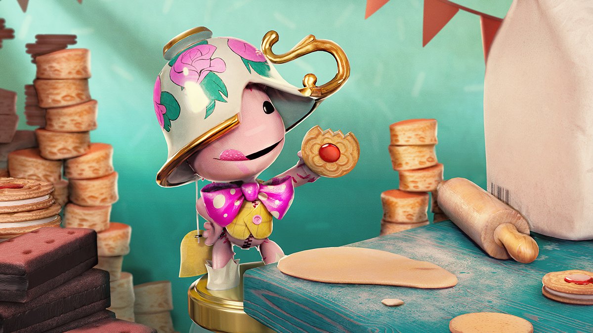 LittleBigPlanet's tweet photo. Sackboy is counting down the hours until #NationalBiscuitDay this Sunday. 🍪

And he promises that his new costume will look good enough to eat! 👍
 
Download this FREE Costume and Emote for Sackboy: A Big Adventure from the PlayStation Store on May 29th! 🍪 https://t.co/C4e3ROOELa