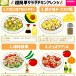 カロリーが気になるという人にぴったりそう!「サラダチキン」のアレンジレシピ8選!