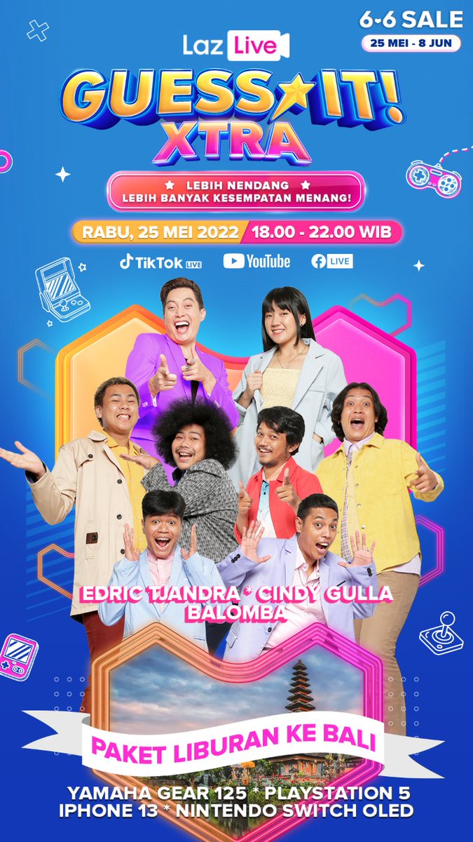 Kenko23607208's tweet photo. daripada suntuk mending Nonton LazLive Sekarang trs https://t.co/2R8jxeWaY8 #NontonGuessItEXTRA oh iya jls tenang tentrem ga perlu ke luar rumah cukup ikutan Nonton LazLive Sekarang aja nikmati buruan ,mau banget #TiketBaliDariCindyGulla Join Lazlive Bertabur Hadiah https://t.co/KKjHKgminQ