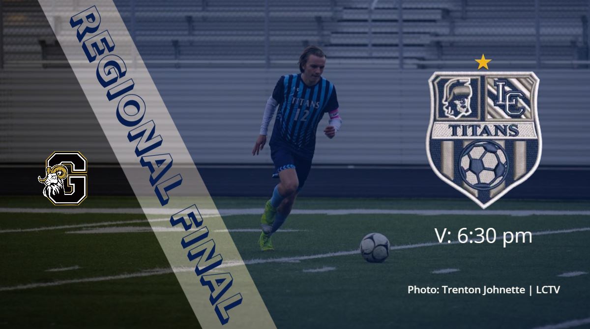 LCBOYSSOCCER1's tweet photo. ⚽ Winner to state 
🆚 @ghsmensfutbol
🏟️ LCHS
🕖 6:30 pm
🎟️ Online only!
↪️ https://t.co/lEp75NEYvw
↪️↪️ Choose "Soccer"
↪️↪️↪️ Choose "2A"
↪️↪️↪️↪️ Find the link for Lewis Central
🗞️ Via @bound_hq https://t.co/xOikFHSKiw
📷 @lctitanvision
#LCTitans #iahssoccer https://t.co/2oJSmP22YF