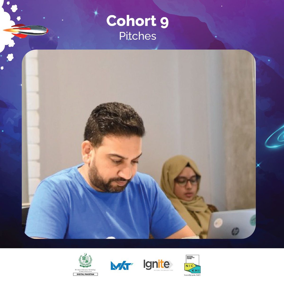 NIC_Karachi's tweet photo. And it's a wrap! We want to thank all the judges and startups that took part in the Cohort 9 Induction Pitching Round. The talent on display was truly inspiring!

We'll be announcing the results soon, stay tuned!

#StartSomething #SayHelloToNICK https://t.co/N697XdSvhM