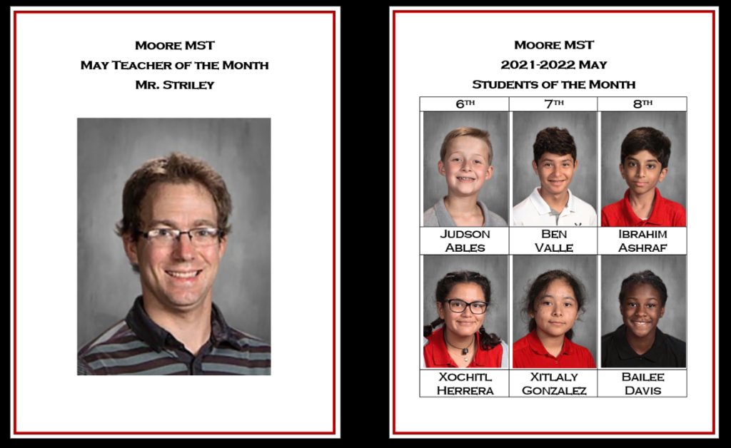 Moore Mustangs - See the updated newsletter for this final exciting week!
smore.com/gazprf-moore-m…