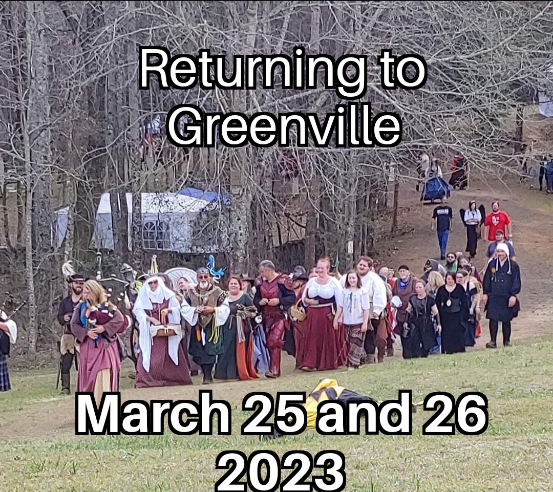 ALMFF_36037's tweet photo. The Kingdom of Dragon Croft is pleased to announce the dates for the faire in 2023 - March 25 and 26. Prithee make a note on your calendar! https://t.co/I36fr5GfgJ