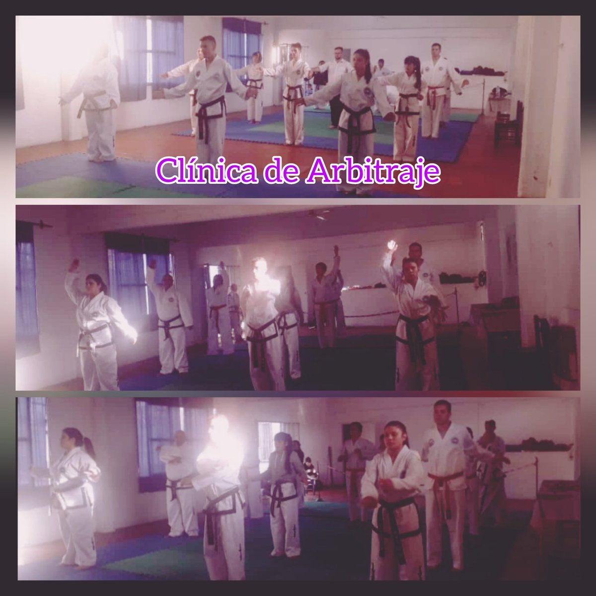 tkd_chaviel's tweet photo. Clínica de Arbitraje

Buena jornada capacitando a nuestros instructores y estudiantes avanzados.. Seguimos trabajando...

#itftao #itftaoargentina #aatt #itftaosudamerica #taekwondo #taekwondoitf #itftkd #tkditf #somositftao #somosfamilia #masterdagata #siemprepresente #cit https://t.co/f95rZJJCuW