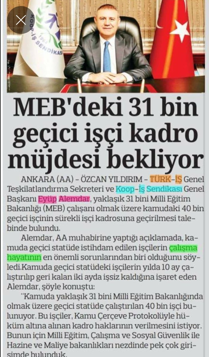 #MEBİşçilerininTayinHakkı Olmalı <a href="/tcbestepe/">T.C. Cumhurbaşkanlığı</a> <a href="/tcmeb/">Millî Eğitim Bakanlığı</a> <a href="/HMBakanligi/">T.C. Hazine ve Maliye Bakanlığı</a>
<a href="/vedatbilgn/">Vedat Bilgin</a> <a href="/csgbakanligi/">T.C. Çalışma ve Sosyal Güvenlik Bakanlığı</a>