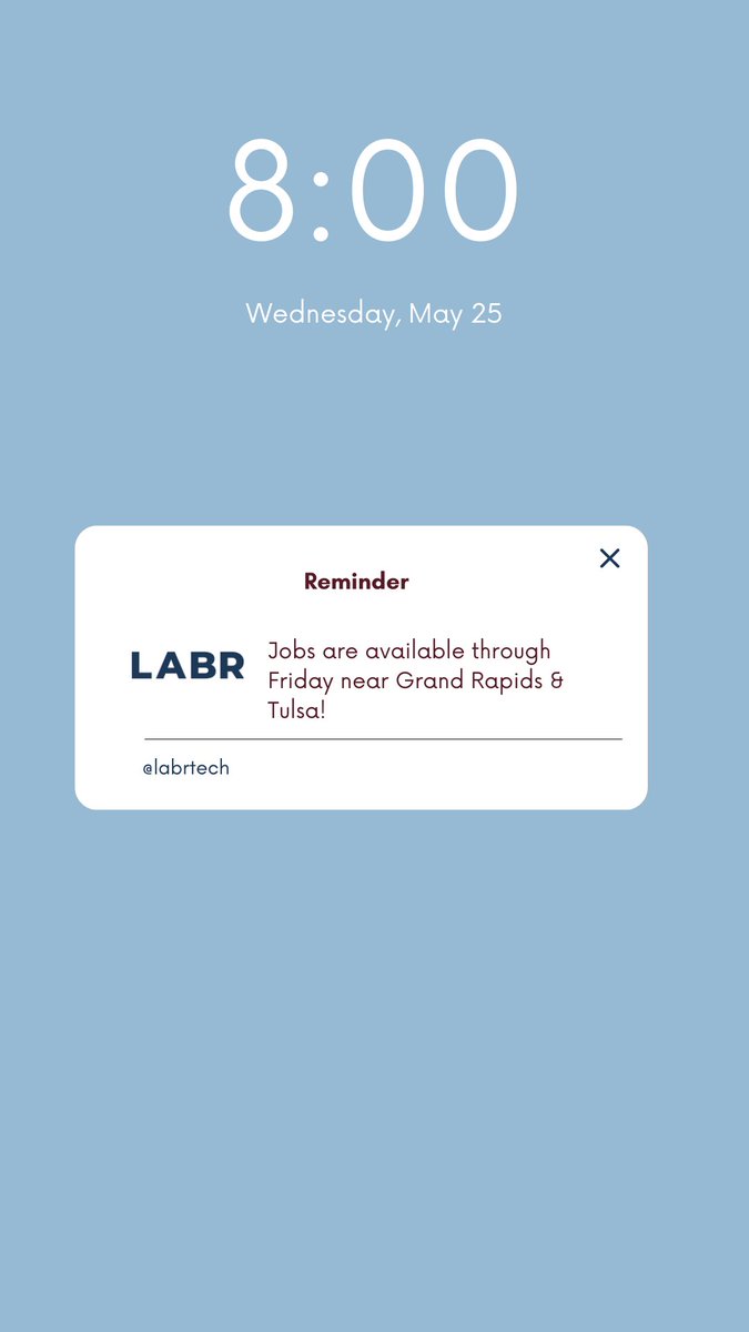 LABRtech's tweet photo. Download the LABR app to work with the flexibility of your own schedule! https://t.co/gBQ4nooBmv