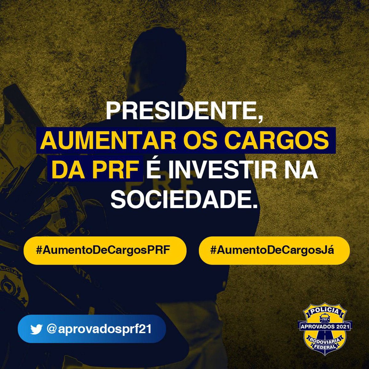 Lucas_FP139's tweet photo. A PRF precisa de MAIS CARGOS. Estamos prontos para pertencer!! Investir na PRF é mais LUCRO!! PRF forte, BRASIL seguro!! 🚓🇧🇷👮‍♂️
@jairbolsonaro @ciro_nogueira @MinEconomia @andersongtorres @casacivilbr #AumentoDeCargosPRF
#AumentoDeCargosJá https://t.co/h5jmVGlqNe
