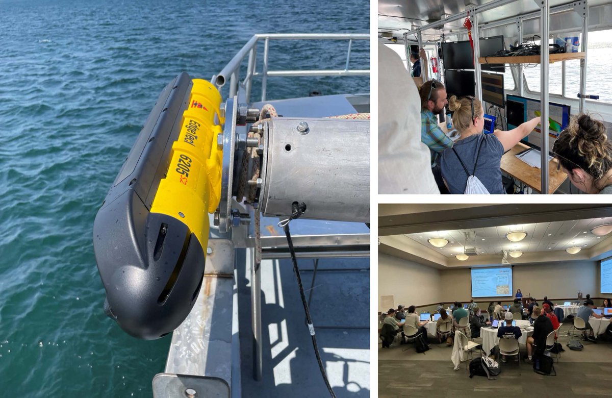 EdgeTechMarine's tweet photo. Great to be part of the recent training event hosted by @SonarWiz and @nmc_tc! #bathymetry #sidescan #sidescansonar https://t.co/X8ayt3TOiQ