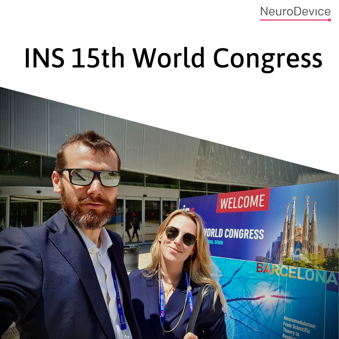 Neuro Device (@neurodevice) on Twitter photo Justyna Garnier and Krzysztof Malej greeting from INS 15th World Congress in Barcelona :)
<a href="/IntlNeuromod/">International Neuromodulation Society</a> Justyna Garnier and Krzysztof Malej greeting from INS 15th World Congress in Barcelona :)
<a href="/IntlNeuromod/">International Neuromodulation Society</a>