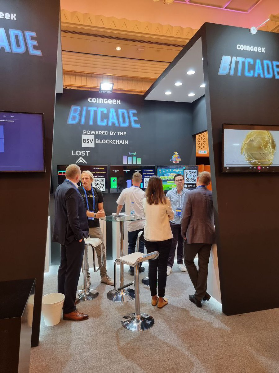 assetlayer's tweet image. From the @RealCoinGeek Bitcade

@DuroDogs, @DDRuffRunner and more!