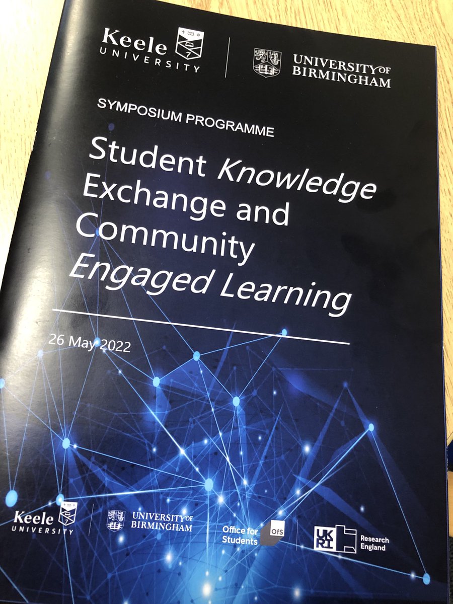 Removing barriers and engaging communities. Great presenters and delegates attending our OfS/UKRI funded project symposium tomorrow in Birmingham. ⁦<a href="/KeeleUniversity/">Keele University 🐿️</a>⁩ ⁦<a href="/KeeleCareers/">Keele Careers</a>⁩ ⁦<a href="/KeeleInnovation/">KIITE</a>⁩⁦<a href="/officestudents/">The Office for Students (OfS)</a>⁩ ⁦<a href="/UKRI_News/">UK Research and Innovation</a>⁩⁦