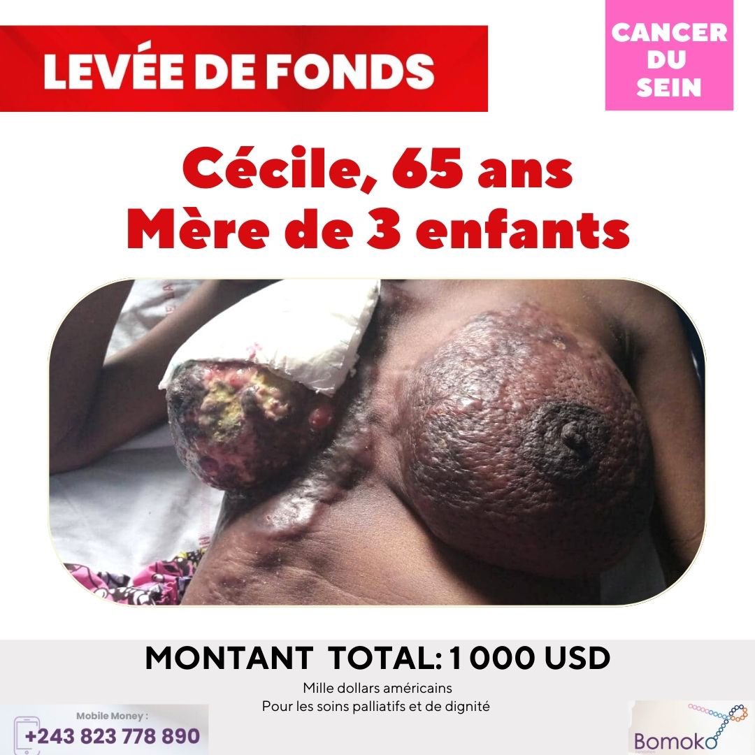 FondationBomoko's tweet photo. Esther, Cécile, Fabien, Evelyne et Aïsha ont besoin de nous; ils ont besoin de vous 🛑 contribuez à travers notre compte #TMB ou par Mpesa 🛑

Merci de partager notre publication #UrgenceCancer @unwomenafrica @uicc @MushobekwaMa @paulettekimunt1 @SORAZIZ @TMB_CD https://t.co/m70zMidBSU