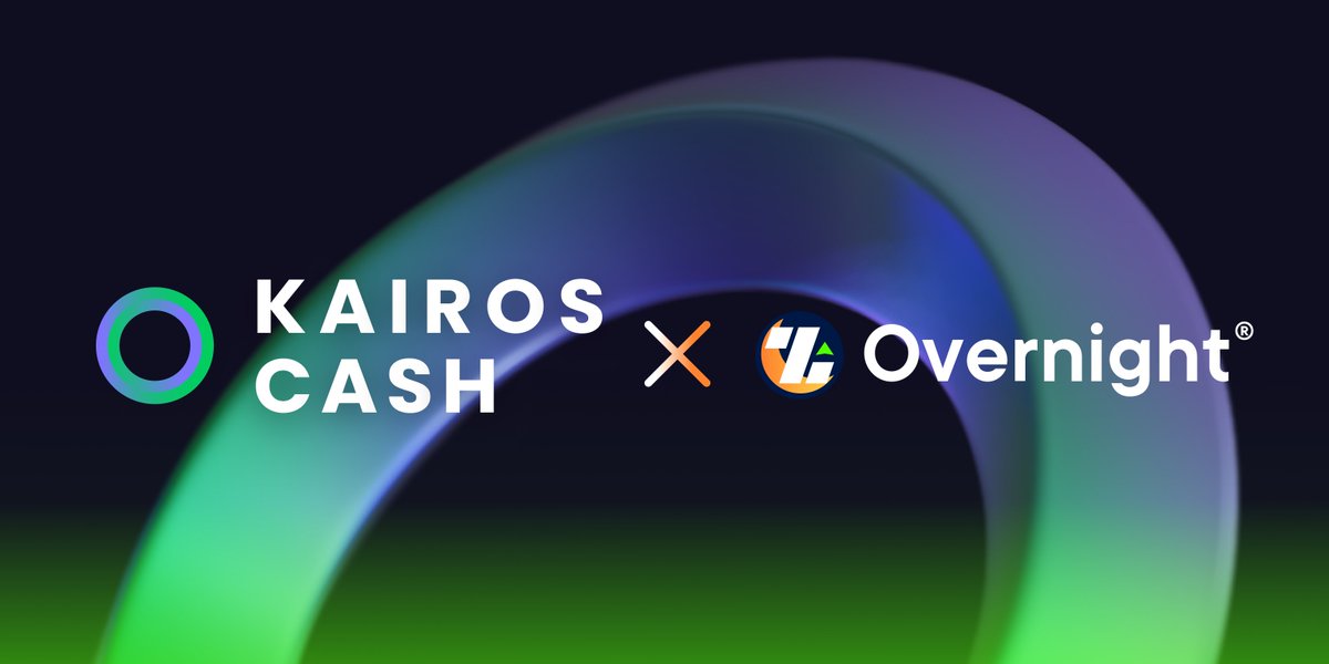 KASH_KREDIT's tweet photo. 💥Official Partnership💥

Kairos KASH 🤝 Overnight
Overnight is now an official partner of Kairos KASH.

We will cooperate in this regard.

- Add collateral(USD+) in Kairos KASH
- Expansion of stable Ecosystem
- Active marketing collaboration in Polygon https://t.co/FtQK4wVPsA