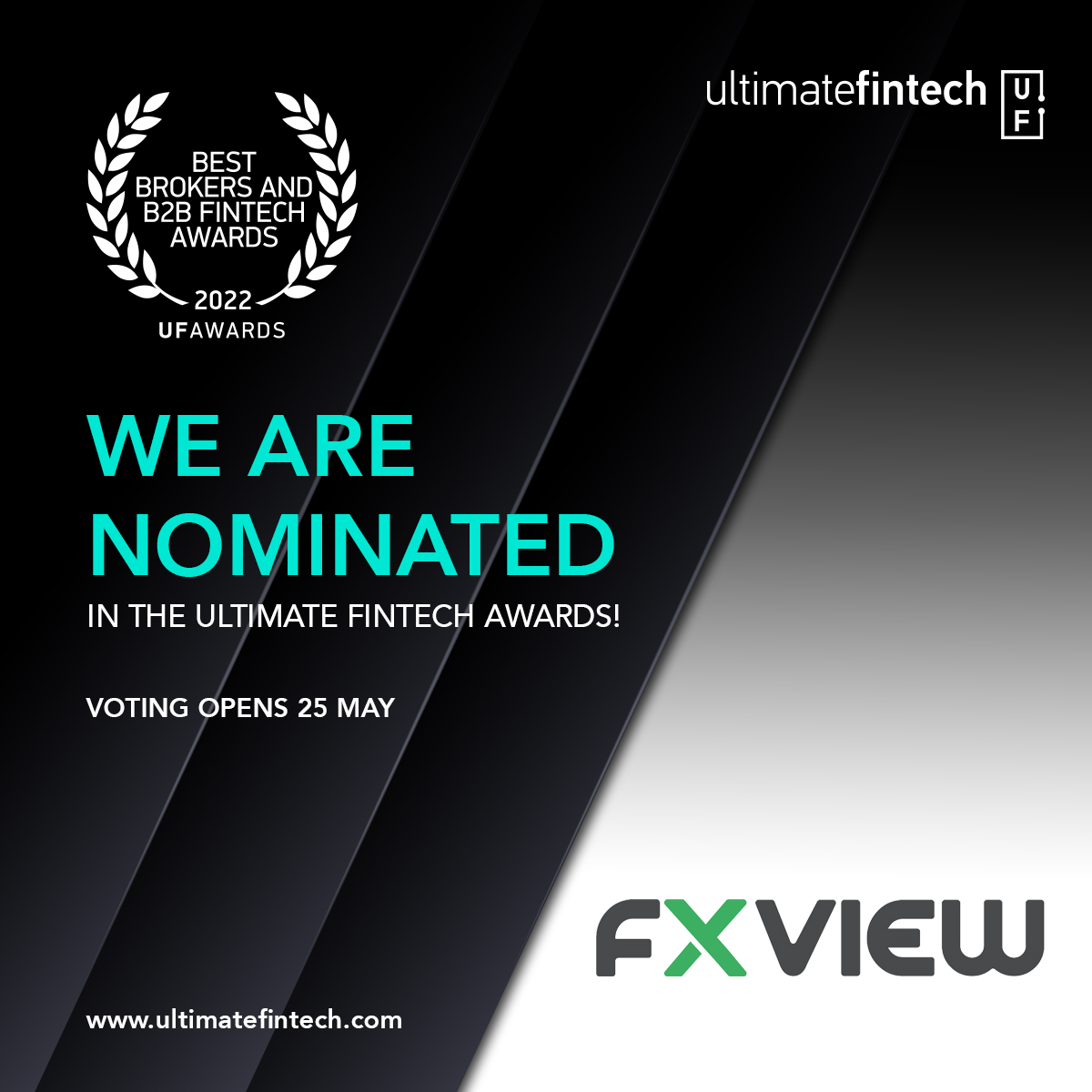 Fxview_Events's tweet photo. We are nominated under 4 categories in the Ultimate Fintech Awards 2022!

Broker of the Year
Most Trusted Broker
Most Reliable Broker
Most Trusted Broker - Europe

To vote now: https://t.co/89gskOlMQZ
#Fxview #UltimateFintech #expo2022 #fintechawards https://t.co/4uJjHwHOaK
