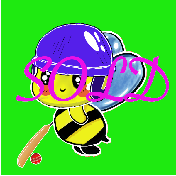 BeesPixie's tweet photo. 🎉🎉SOOOLD🎉🎉

2 Bees sold in rapid succession 😭😭

Fencing Bee to the amazing @Headzis1 always supportive and lovely to the community

Cricket Bee goes to @IndiesiNFT, avid collector and great artist definitely one to follow 

3 left to sold out 💕🐝

#NFT #NFTCommunity https://t.co/N2EMvvL7ve