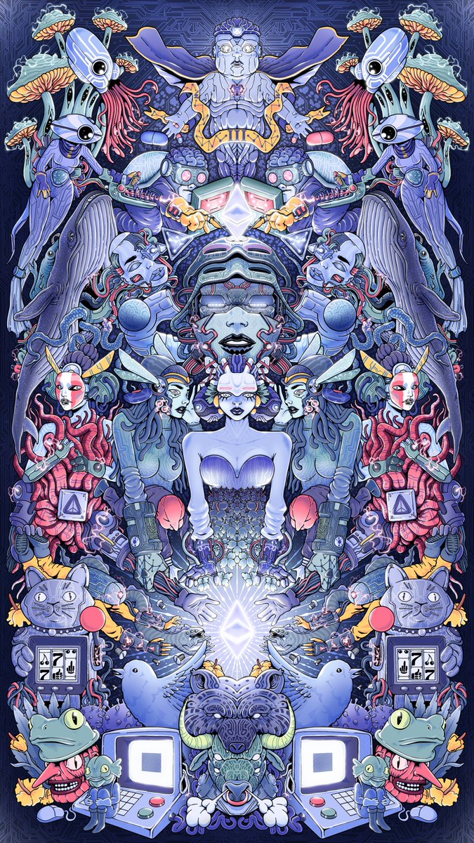 I just set up an auction for Brave New World on <a href="/SuperRare/">SuperRare</a> - check it out!

superrare.co/0x4664fc6ca054…