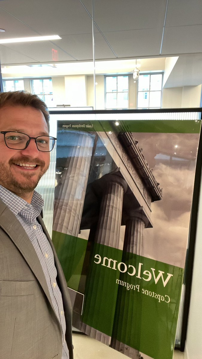 Good morning party people! Spending the next few days in the Capstone program to be a better leader for CTOD. #PartnershipForPublisCervice #Capstone #DHS