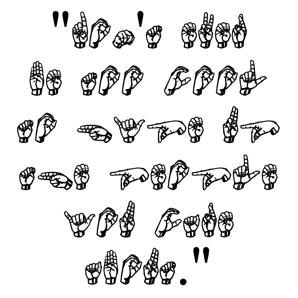 Read it! Like it! Love it! Share it!
Love to tag? Please do!⤵ 💖

#signlanguage #signlanguageinterpreter   #signlanguagequote #deaf #deafworld