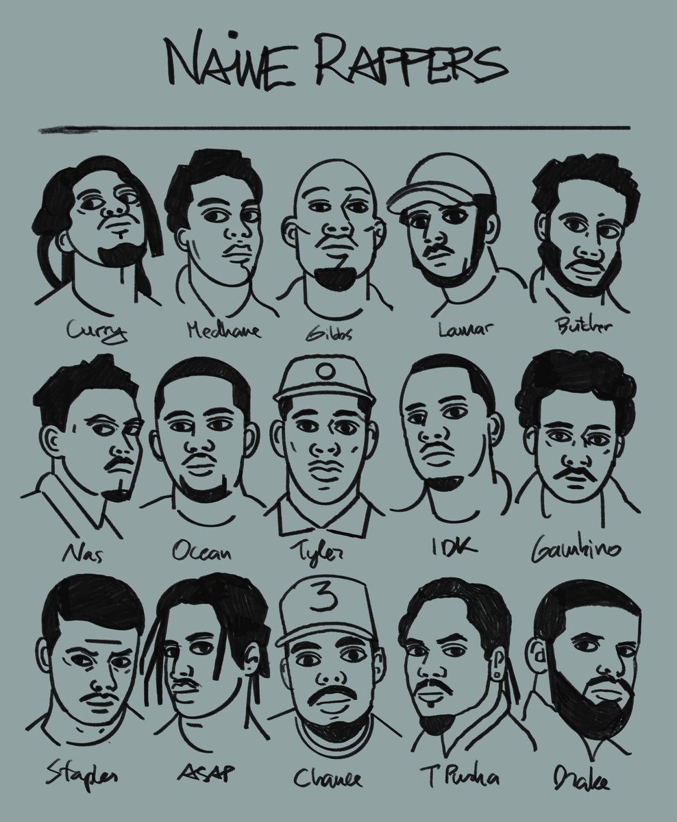 Yellowcardas's tweet photo. Rap is cool - The collection is done. Here are all 15 of them. You can order the print, t-shirt, or buy NFTs of those boys! - msg me.
#nftrappers #nftillustrations #nftportraits #nft #NFTCommumity #nftartist #foundationapp https://t.co/XRQSUyokd3