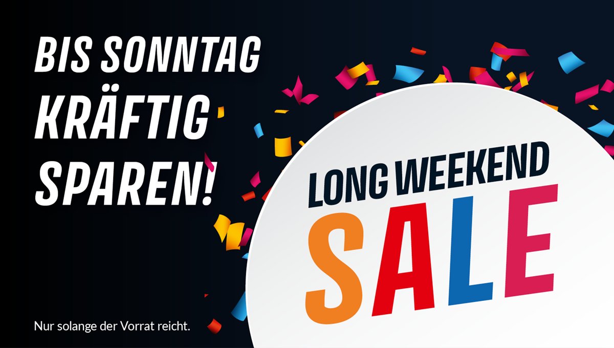 alternate_de's tweet photo. #LongWeekendSale in Sicht! 😍 https://t.co/E3C9gf7Vwq
Es erwarten euch wieder viele #Angebote zum #Vorteilspreis - also nutzt das laaange Wochenende zum bequemen Shoppen! 🛒
Sucht euch eure nächsten Lieblingsteile aus & sichert euch waschechte #Schnäppchen! 😊 https://t.co/ojHTv9eGbm