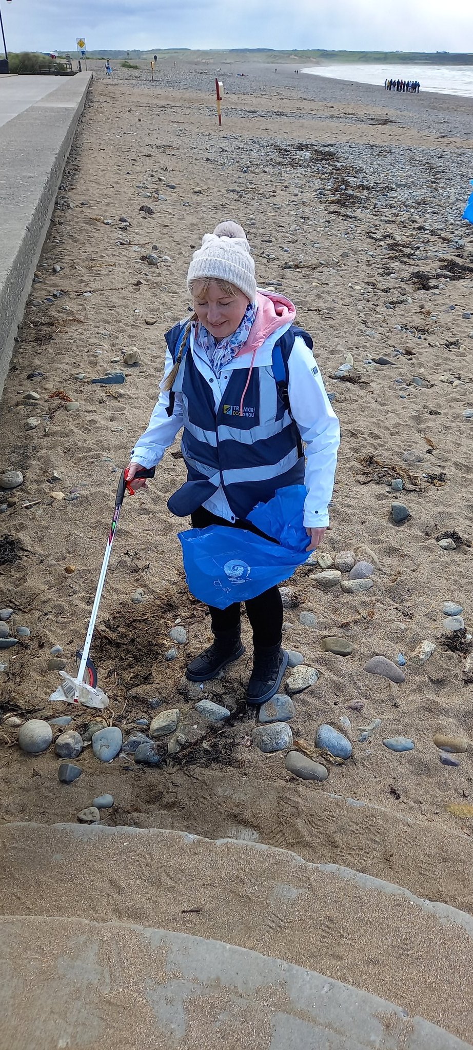 Tramore Eco Group on Twitter "Removing litter from Tramore beach
