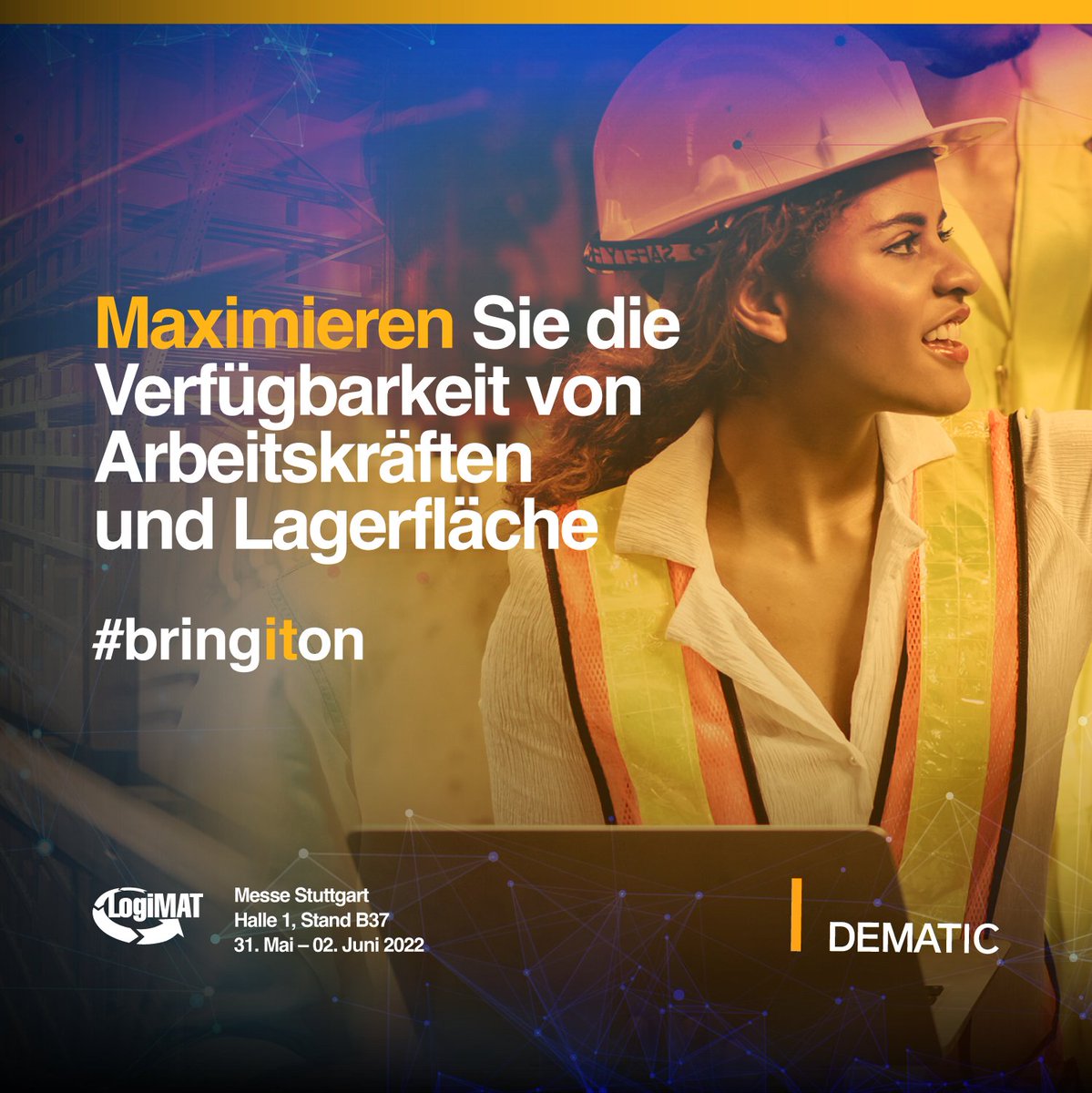 atemagazine's tweet photo. The challenges in labor shortage and scarce warehouse space can only be solved with #automation! The #Intralogistics portfolio from #Dematic helps you do just that. Find out more at #LogiMAT, Hall 1/B37 and in our magazine: https://t.co/d20y3KQ0gG
#bringiton #vfv22 https://t.co/NuEVAdEPxo