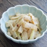 行きつけのBARの「大根メンマ」美味しすぎたのでレシピ教えてもらった。