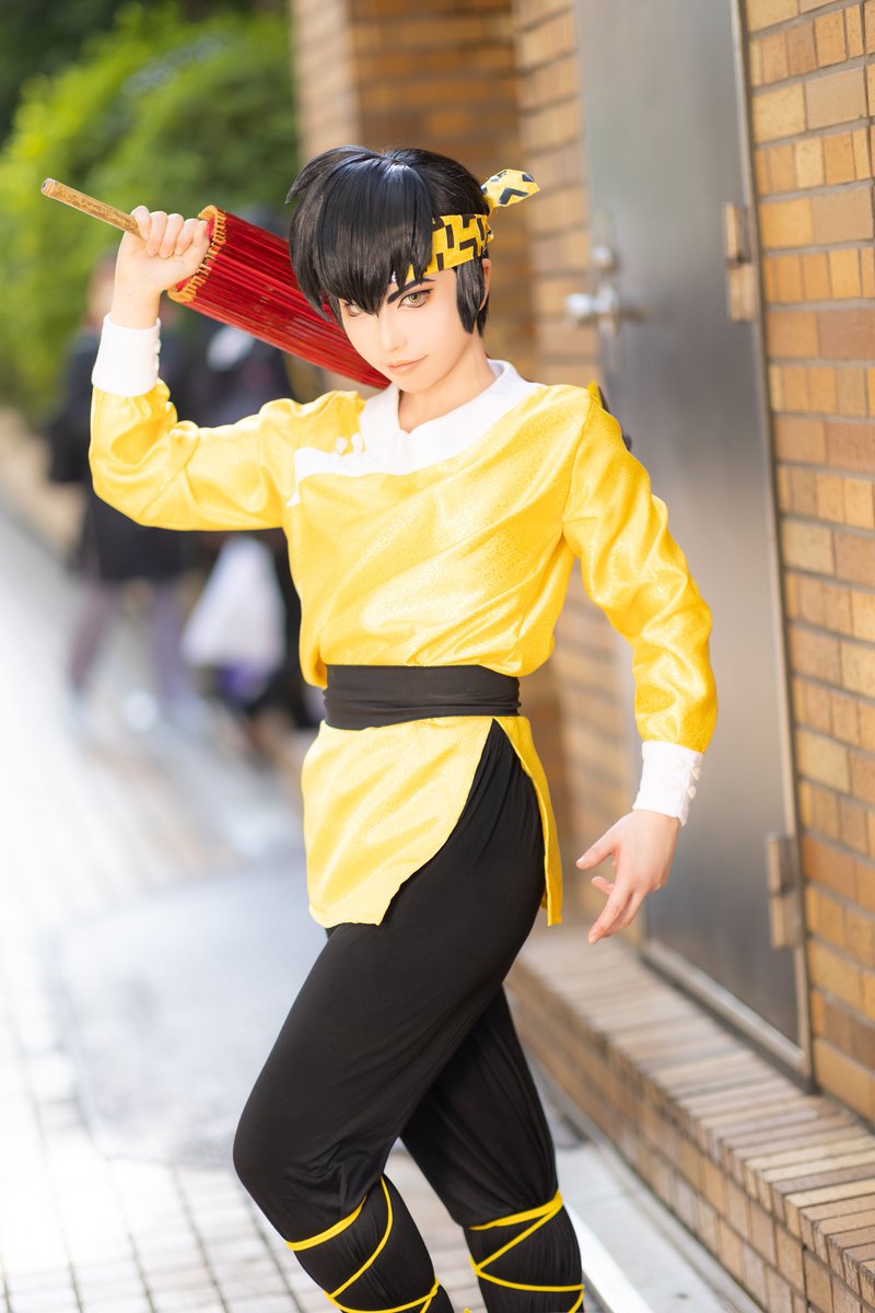 RT @Mokkun_Mao: 【Cosplay】 らんま1/2🐷響良牙 . photo @until81079669
