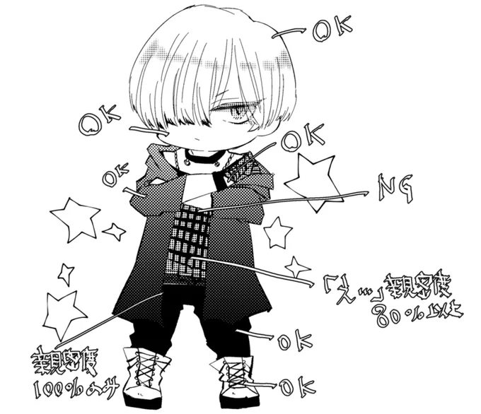 #v系女子とバンドマン
極力触られたくないけど大丈夫な所 