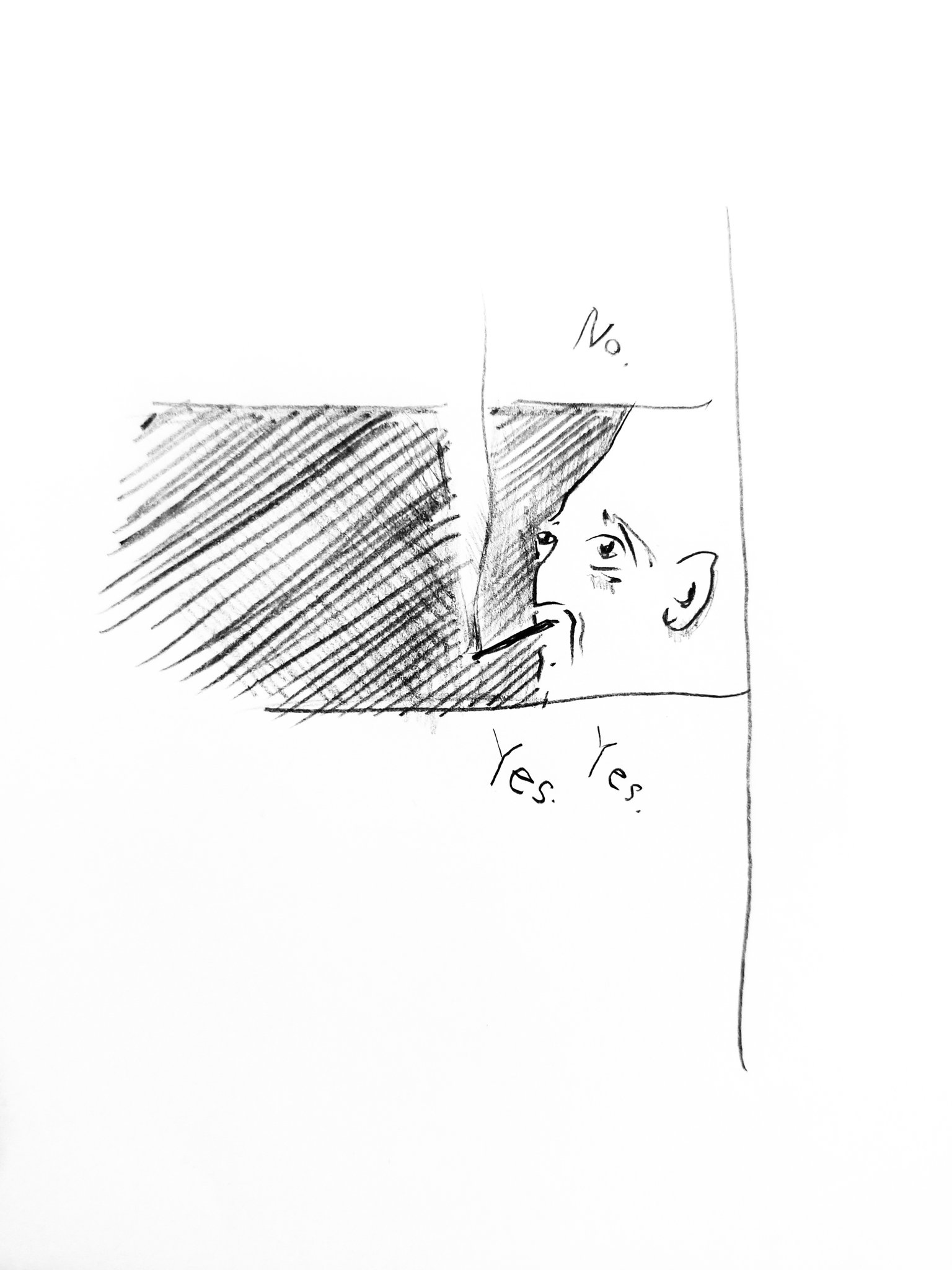 よしむし 返事を迷っているようで ひとつも焦ってない男 アート イラスト 鉛筆イラスト 鉛筆画 モノクロイラスト シュール 絵本 外国人イラスト 白黒 モノクロイラスト T Co T5am24gaqn Twitter