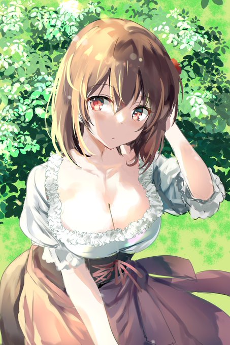 シャリーファちゃんのディアンドルスタイル

姉様、どうされました?
そんな風にじっと見つめられると・・・///

※イラストはうーたん先生にご依頼しました。ありがとうございました!
※skebコミッションです 無断使用・転載お断り 