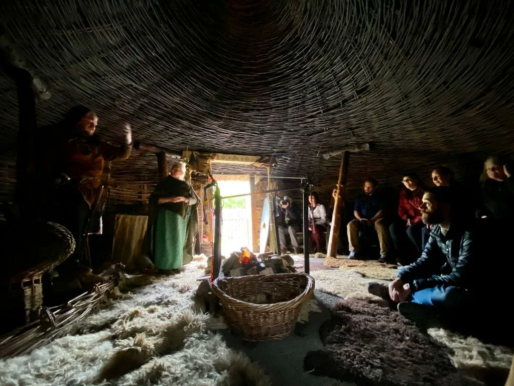 TraveLearning's tweet photo. Working hard &amp; learning! Yesterday, a great meeting at beautiful Long Meadow Farm. Also a reception at Palace Demesne, an immersive walking tour of Armagh City &amp; fun at Navan Fort.
#educationaltravel #tourismni #tourismireland #embraceagiantspirit #fillyourheartwithireland https://t.co/R5Xl0mp4JB