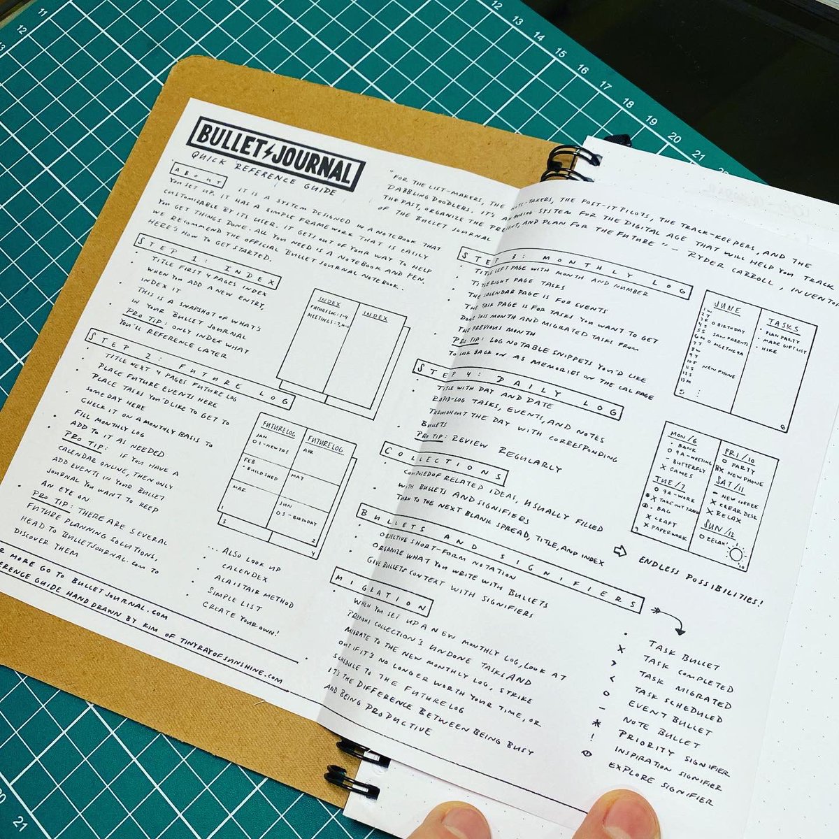 diogo_oldskull's tweet photo. Trying something new to see if I can get more organized, focus and intentional with my time and energy.
Starting my #BulletJournal as I am reading the #BulletJournalMethod #Book! Seems pretty cool. It’s always good to get away from screens if you can. https://t.co/aG4laa5QAh