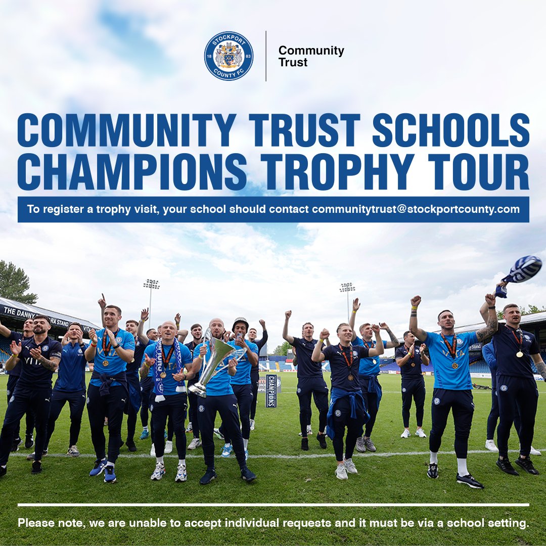 Stockport County Community Trust on Twitter "Would you like the