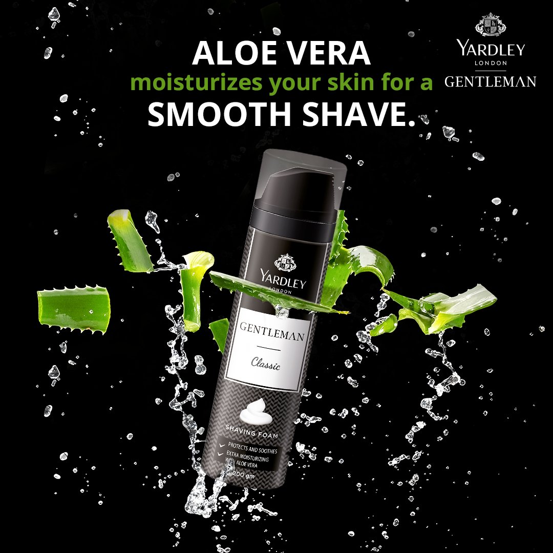 yardley_man's tweet photo. A Gentleman shaves his beard for the joy of growing it again. Blended with the emollient properties of aloe vera, Yardley Gentleman’s Classic shaving foam is your go-to for a refreshingly fragrant shave along with a royal feel.

Shop now: https://t.co/ZnyAJUZs2j https://t.co/6RpCEsnC1j