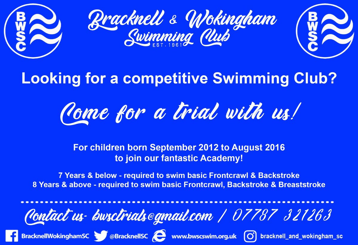 🏊🏼‍♀️🏊🏼‍♂️ #comejointhebwscfamily