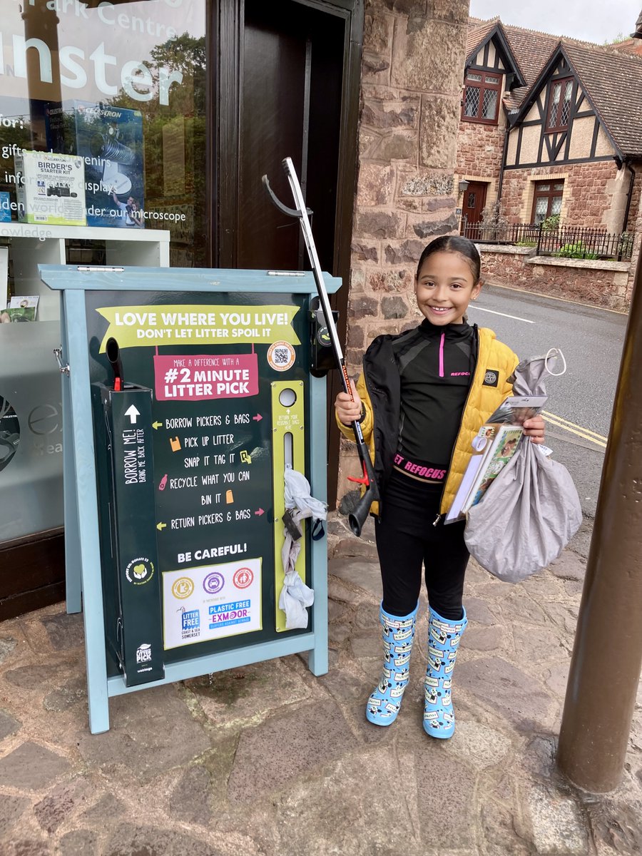 Thank you to Dimonelle for helping keep #Dunster &amp; #Exmoor litter free. You are a <a href="/2minlitterpick/">2minutelitterpick🚯</a> Champion! #PlasticFreeExmoor #2minutelitterpick <a href="/LFCSSomerset/">Litter Free Somerset</a> <a href="/ExmoorNP/">Exmoor National Park</a> <a href="/KeepBritainTidy/">Keep Britain Tidy</a> <a href="/Dunster_Info/">Dunster Info</a> <a href="/dunsterofficial/">Discover Dunster 🇺🇦</a>