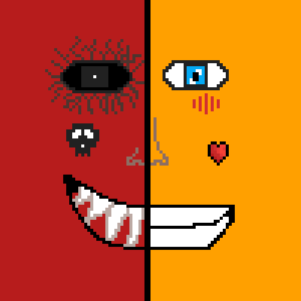 New NFT🤩🤩Many People are hiding Their true self behind their smile☠️☠️  Name:Disguised Evil💀❤️   PRICE:0.0026ETH Polygon Blockchain  opensea.io/S_CH      #nft    #NFTCommumity  #NFTProject   #nftcollectors