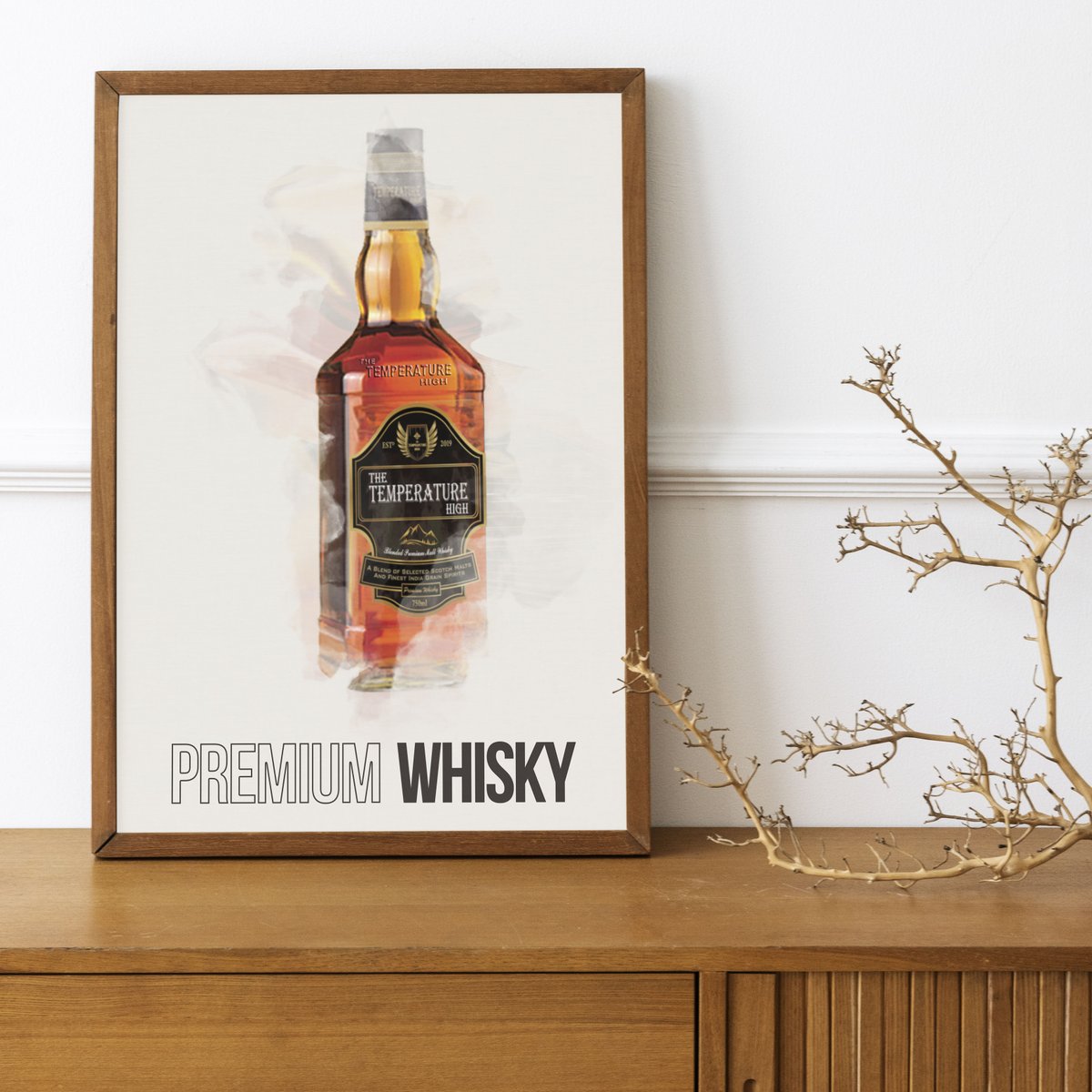 So premium that we thought sometimes to frame this bottle. but how we can let slip this delightful opportunity to taste it.

So we drank that and here is the photoshop version of the bottle.😜

#premiumwhisky #painting