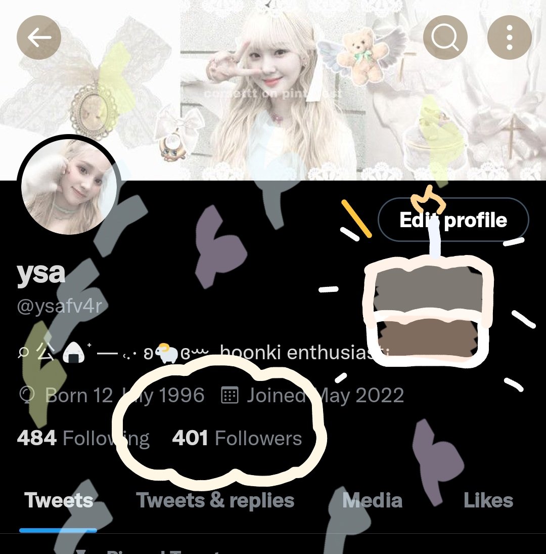 HAPPY 401 MOOTS, THANK UU!!

( ◜‿◝ )♡