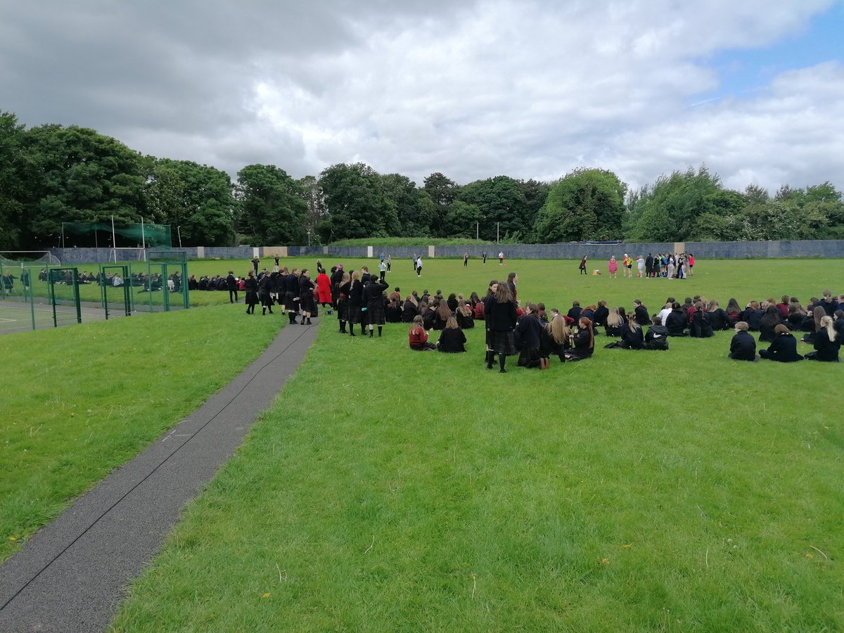 StMarysCollege's tweet photo. Our Annual 6th Years versus the Teachers Rounders Game......played like your life depended on winning! Hugely competitive but great fun! #schoolspirit #memorabledays https://t.co/stnAPtP34S