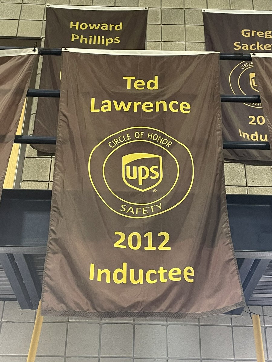 Today we say Congrats to Ted!!!  44 years, 37 driving and a Circle of Honor Member!  Thank you for all of your hard work and dedication, enjoy the next chapter!