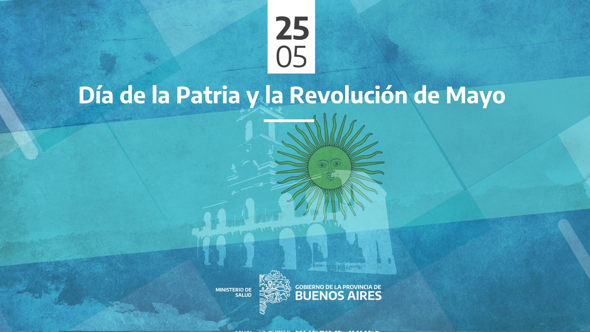 Al gran pueblo argentino ¡salud!

¡Viva la patria! 🇦🇷🌞