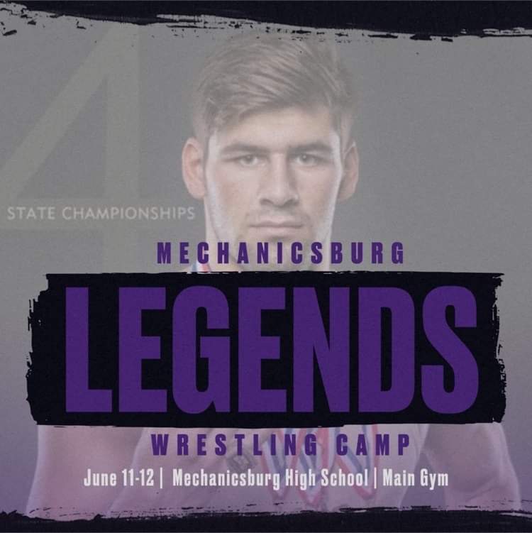 Join us for the Mechanicsburg Legends Wrestling Camp, June 11th-12th!

Clinicians: Kaleb Romero | Austin Reese | Alex Rhine | Cameron Doggett 

Info/Registration: drive.google.com/file/d/1Rmwrx7…