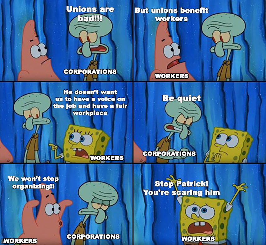 We won't be silenced! #UnionsForAll